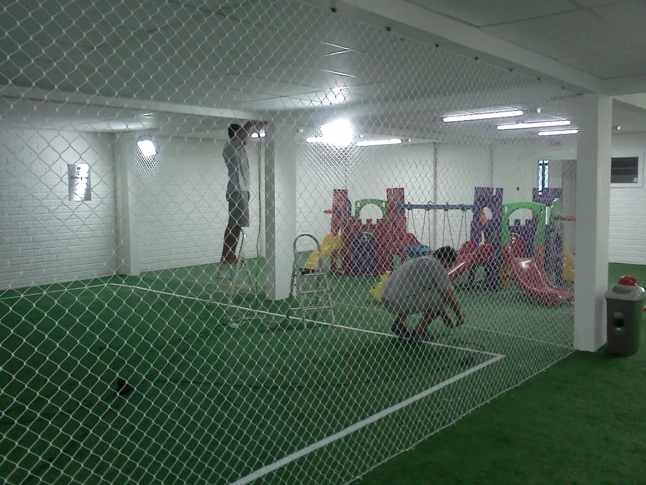 Projeto de Redes de Proteção para Quadras Esportivas - exemplo 3 - RDX Florianópolis