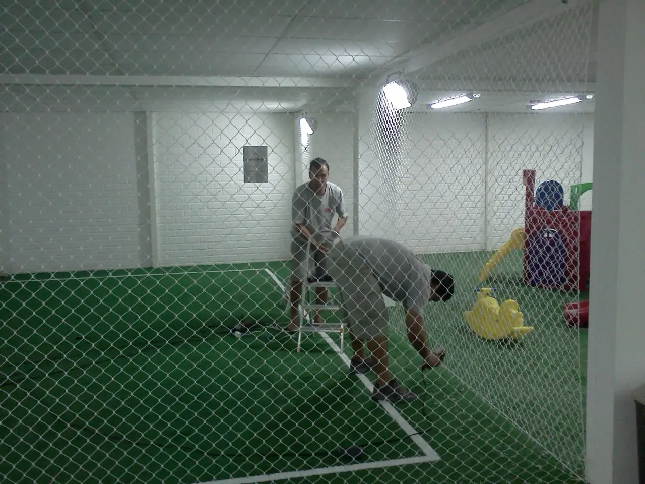 Projeto de Redes de Proteção para Quadras Esportivas - exemplo 4 - RDX Florianópolis