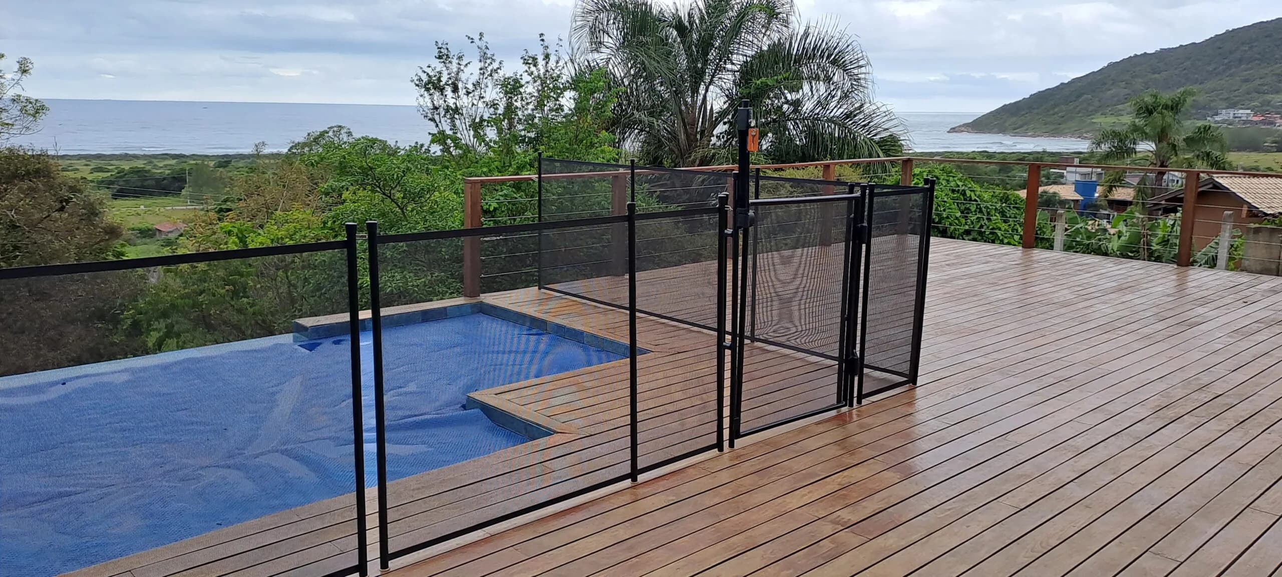 Projeto de Cerca de Proteção para Piscina - exemplo 1 - RDX Florianópolis