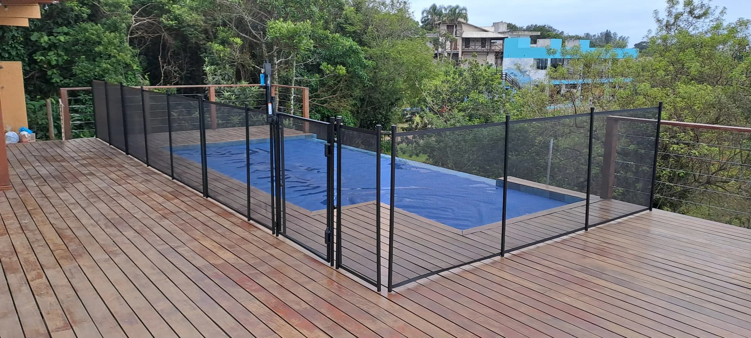 Projeto de Cerca de Proteção para Piscina - exemplo 2 - RDX Florianópolis