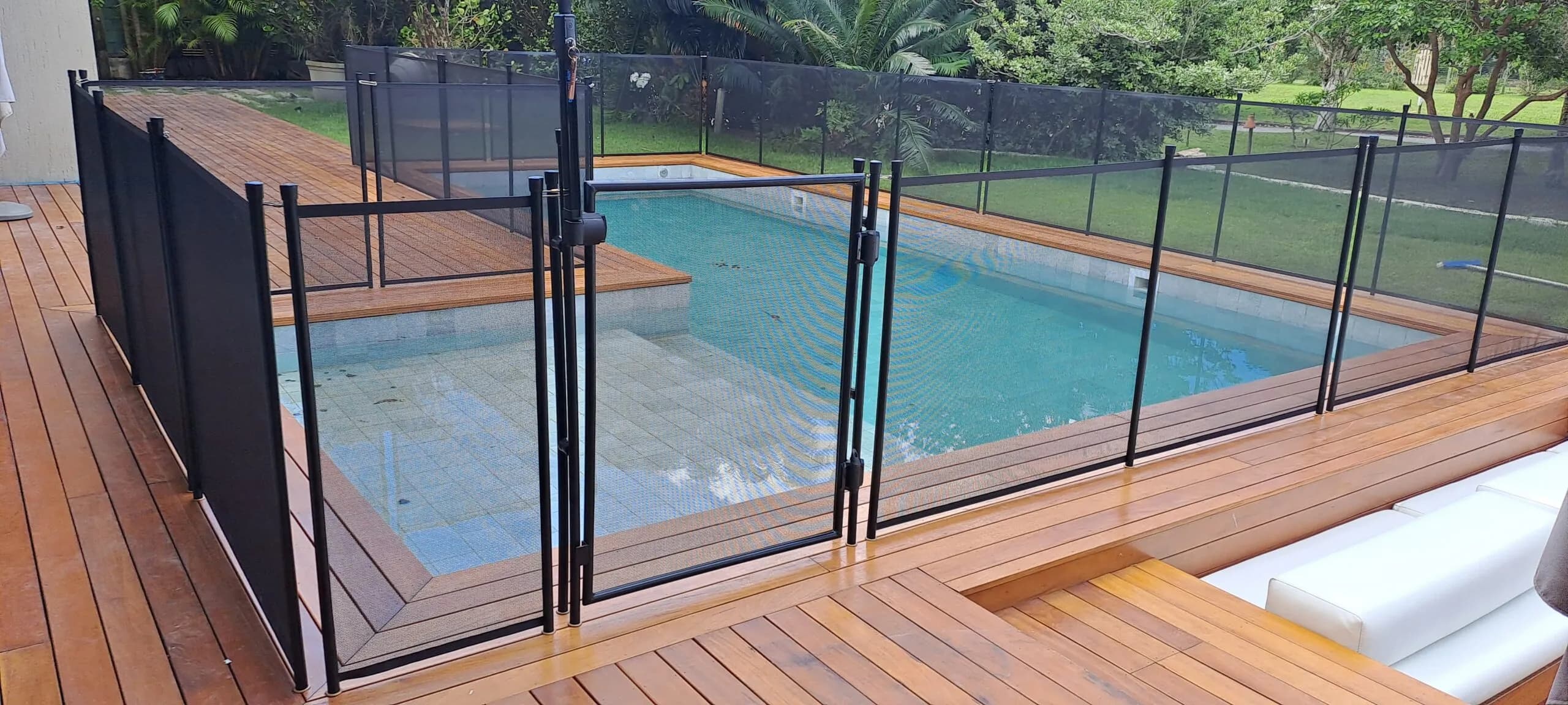 Projeto de Cerca de Proteção para Piscina - exemplo 3 - RDX Florianópolis