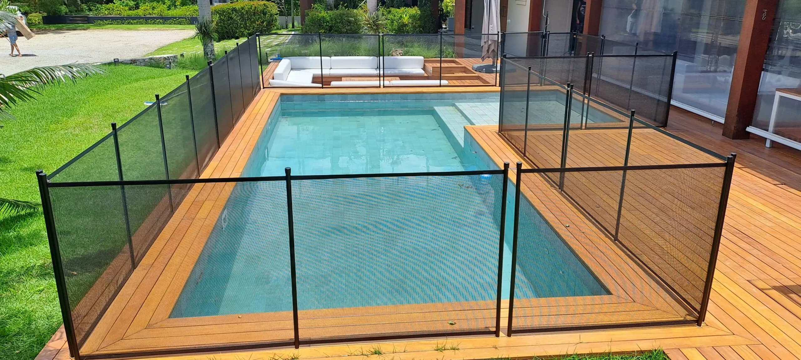 Projeto de Cerca de Proteção para Piscina - exemplo 6 - RDX Florianópolis